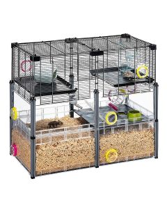 Ferplast Multipla Hamster Crystal, grau