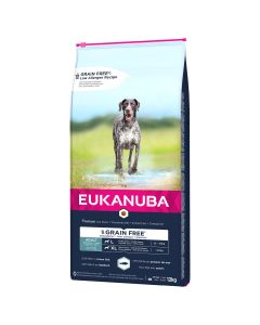 Eukanuba GRAINFREE Adult L/XL Salm. 12kg