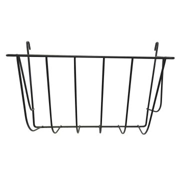 Heuraufe gross 28x19cm schwarz