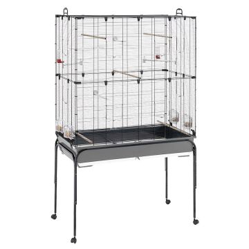 Ferplast Vogelheim Planeta, schwarz