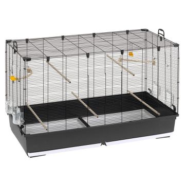 Ferplast Vogelheim Piano 8, schwarz