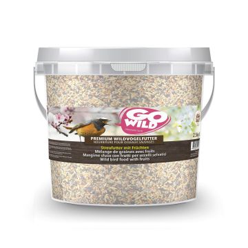 Go Wildvogelfutter Streufutter Früchten