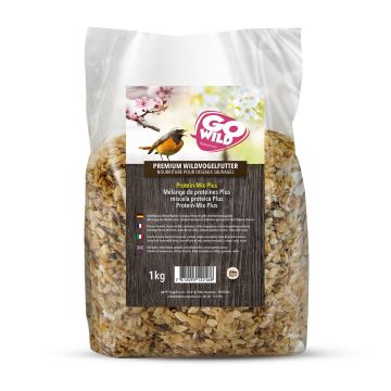 GoWild Wildvogel Protein-Mix Plus 1Kg