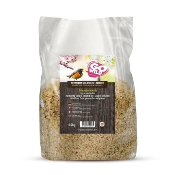 GoWild Vogelfutter Erdnusskernbruch 4Kg