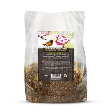 GoWild Vogelfutter Streufutter Früchten