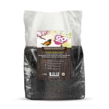 GoWild Sonnenblumenkerne schwarz 3.5Kg