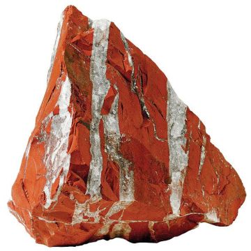 Deko Stein Roter Jasper 3kg Netz, 4 Stk.