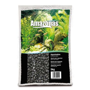 Kies farbig 2-3mm schwarz 5kg