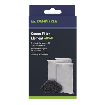 Dennerle Corner Filterelement 40/60,3Stk
