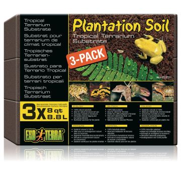 Exo Terra Plantation Soil  3er-Pack
