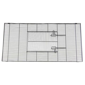 Gitterabdeckung 80x45cm mit Servicetür