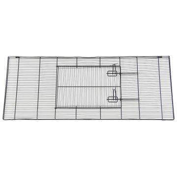 Gitterabdeckung 80x35cm mit Servicetür