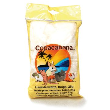 Copacabana Hamsterwatte, beige, 25g