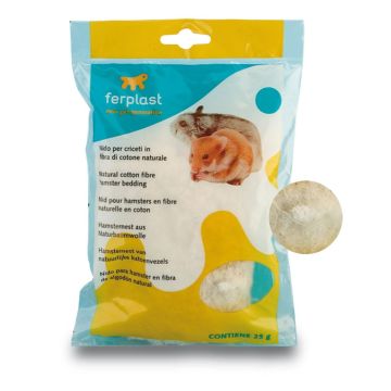 Ferplast Hamsternest aus Baumwolle 25g