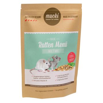 mucki Ratten Menü Multi Mix 400g