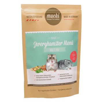 mucki Zwerghamster Menü Multi Mix 400g