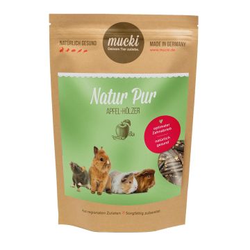 mucki Natur Pur Knabberhölzer Apfel 125g