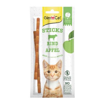 GimCat Sticks Rind & Apfel 3 Stk.