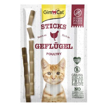 GimCat Sticks Geflügel  4Stk.
