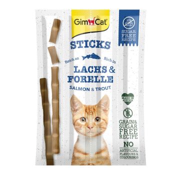 GimCat Sticks Lachs und Forelle  4Stk.