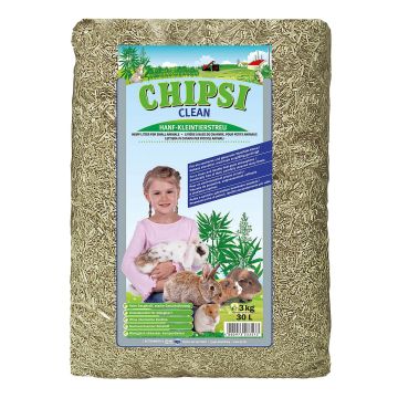 Chipsi Clean Hanfeinstreu 3kg