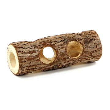swisspet Lochtunnel aus Holz, L=20cm