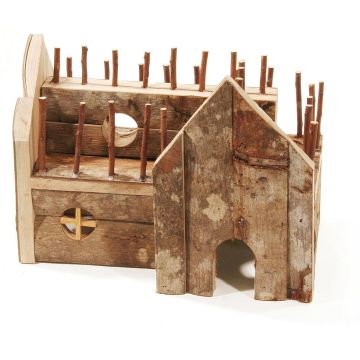 Hamster-Burgkirche 30x20x23cm