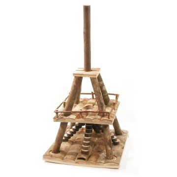 Hamsterhaus, Eiffelturm 32x32x66cm