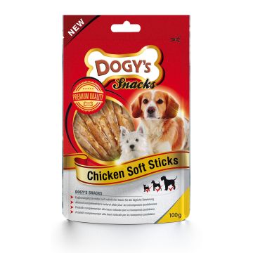 Dogy`s Chicken Soft Sticks 150g L=8-9cm