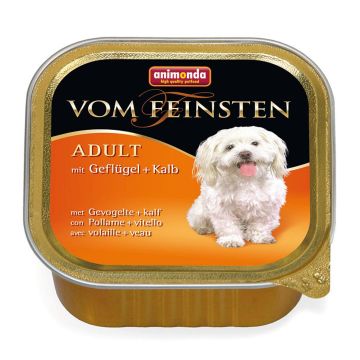 Vom Feinsten ADULT Geflügel+Kalb 150g