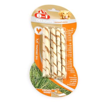 8in1 DELIGHTS Chicken twisted 10 Stk 55g