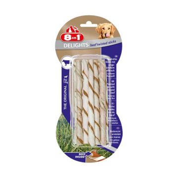 8in1 DELIGHTS beef twisted 10 Stk. 55g