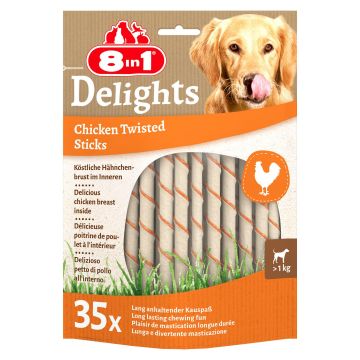 8in1 DELIGHTS twisted sticks 35 Stk.190g