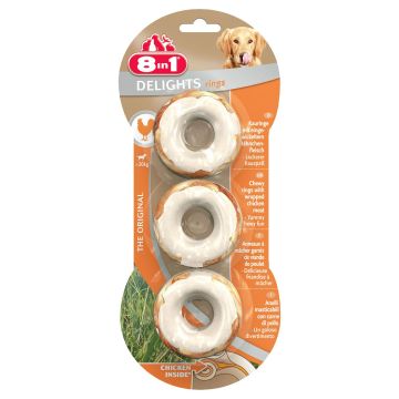 8in1 Delights Ringe 3 Stk.120g