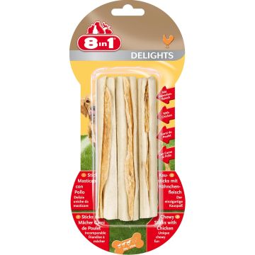 8in1 Delights Kau Sticks 3 Stk. 75g