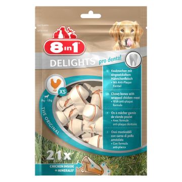 8in1 Dental Delights XS 21 Stk., 252g