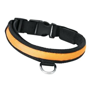 SP Nylon Leuchthalsband L 25/550-700mm