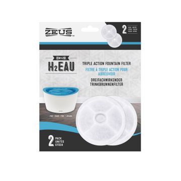 Zeus H2EAU Triple Action Filter 2er Pack