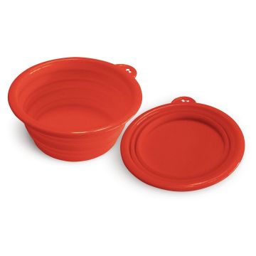swisspet Travel Bowl mit Karabiner 1L,