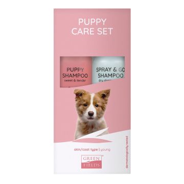 Dog Puppy Care Set 2x 270ml