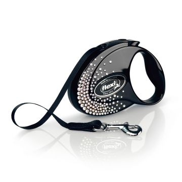 Flexi Glam Splash Crystal S, Onyx-black