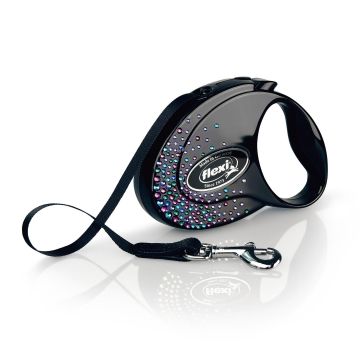 Flexi Glam Splash Mystic M, Onyx-black