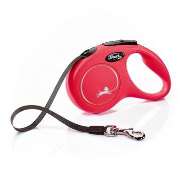 Flexi Classic S Gurt, rot, 5m
