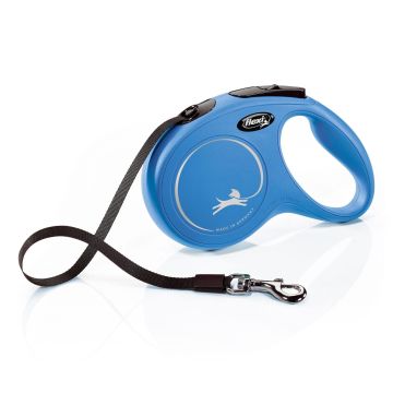 Flexi Classic M Gurt, blau, 5m
