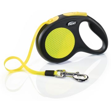 Flexi Neon L, 5m Gurt