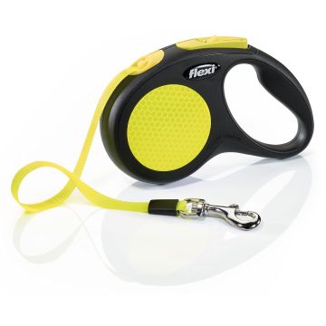 Flexi Neon S, 5m Gurt