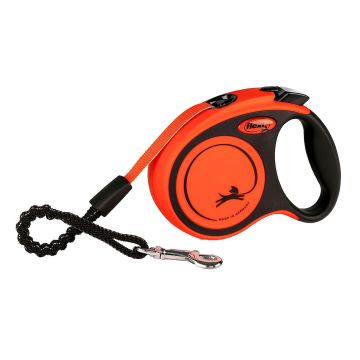 Flexi Xtreme XS Gurt 3m schwarz/orange