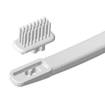 Mira Pet 1er-Kopf-Bürstenaufsatz,2 Stk +