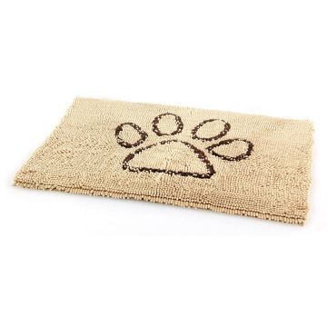 Teppichvorleger Chenille, braune Pfote