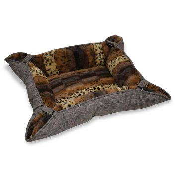 Hunde- & Katzenbett Kasan, leopard